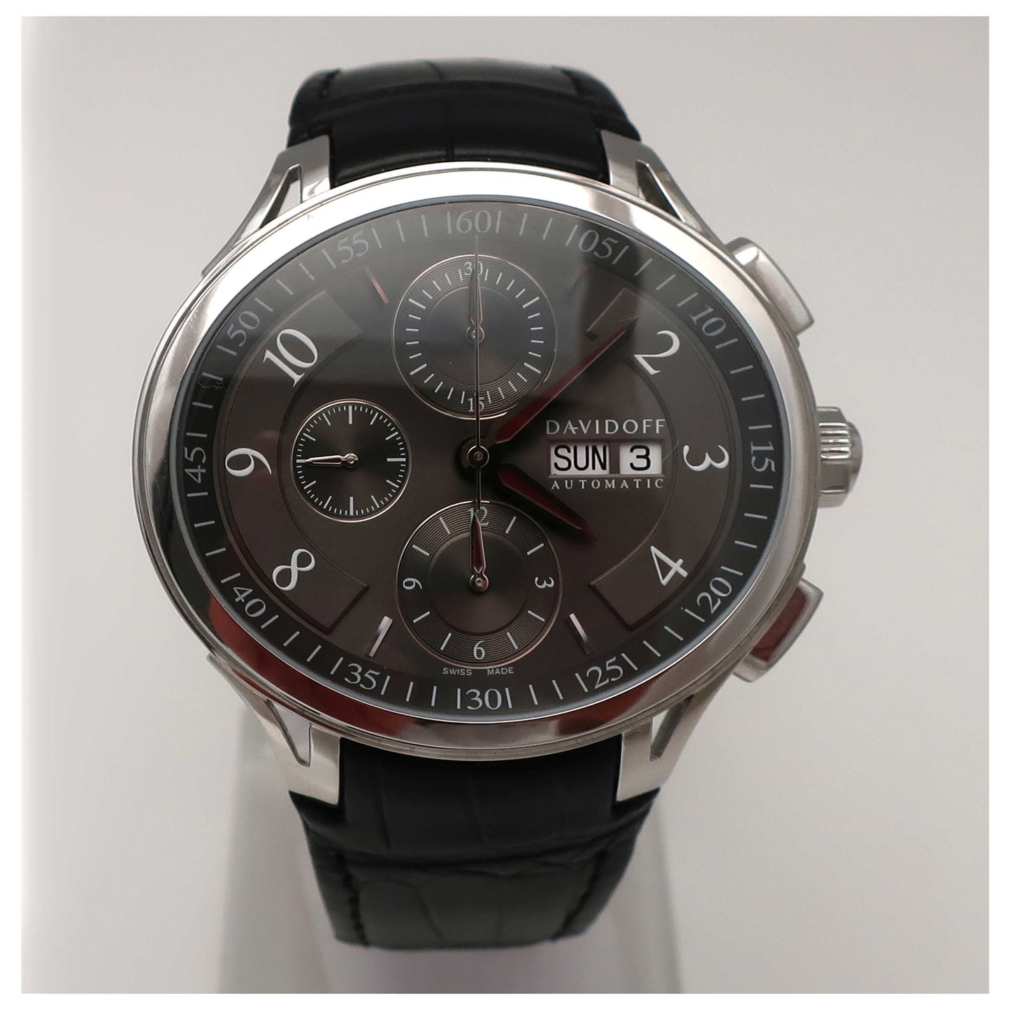 Front view of Davidoff Very Zino Men's Automatic Watch 10008-SD