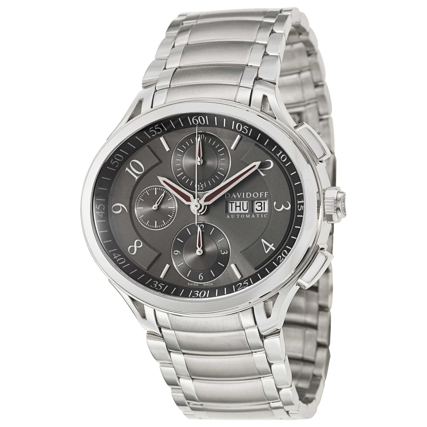 Front view of Davidoff Very Zino Men's Automatic Watch 10010