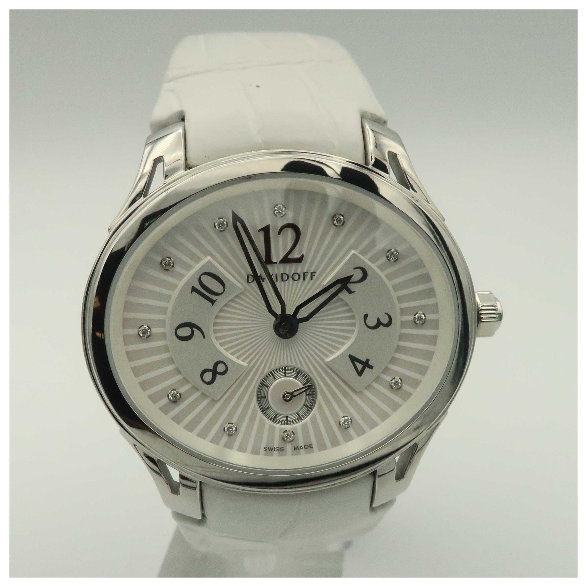 Front view of Davidoff Very Zino Women's Swiss Quartz (Battery-Powered) Watch 10012-PO