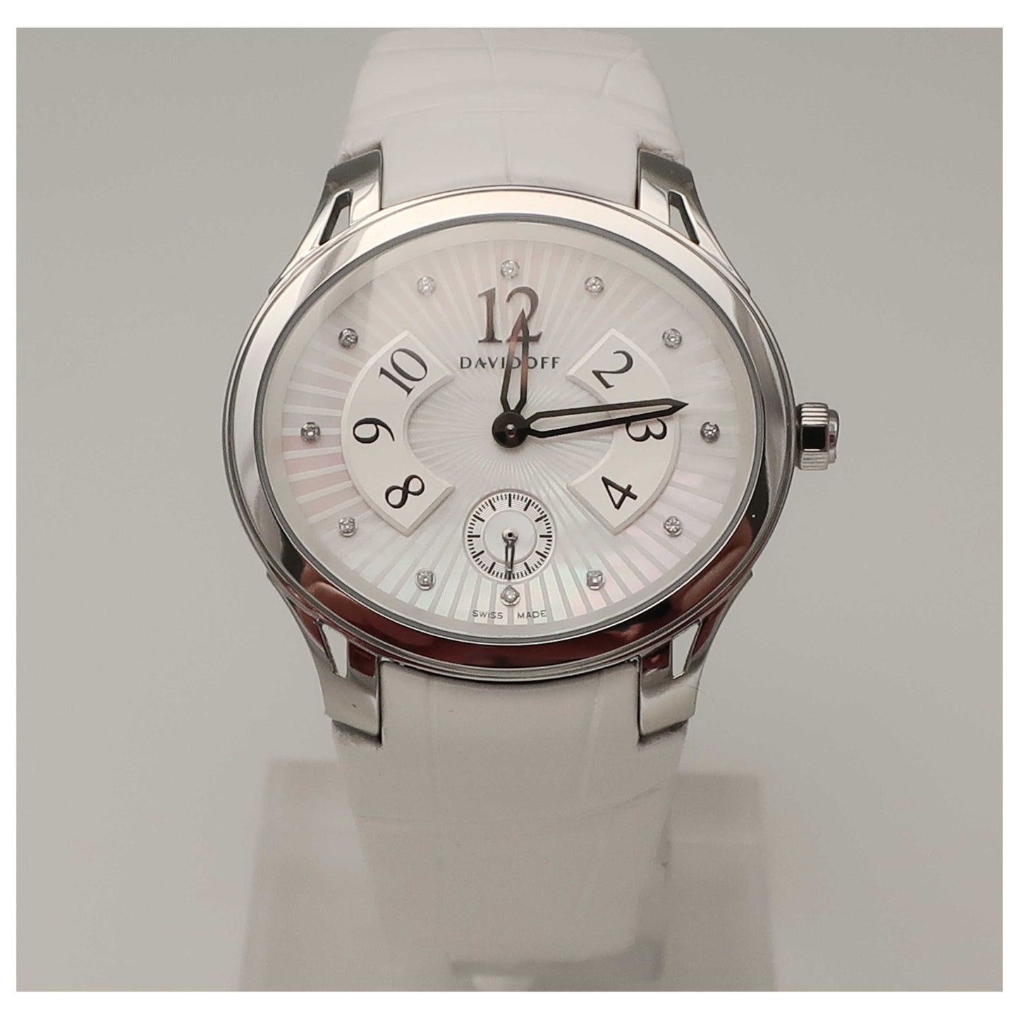 Front view of Davidoff Very Zino Women's Swiss Quartz (Battery-Powered) Watch 10012-SDV