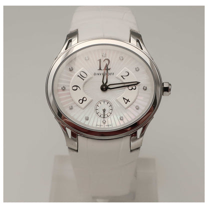 Front view of Davidoff Very Zino Women's Swiss Quartz (Battery-Powered) Watch 10012-SDV