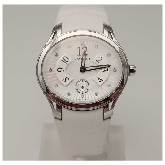 Front view of Davidoff Very Zino Women's Swiss Quartz (Battery-Powered) Watch 10012-SDV