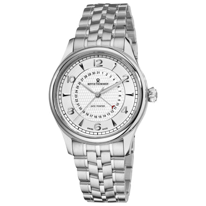 Front view of Revue Thommen Date pointer Men's Automatic Watch 10012.2132