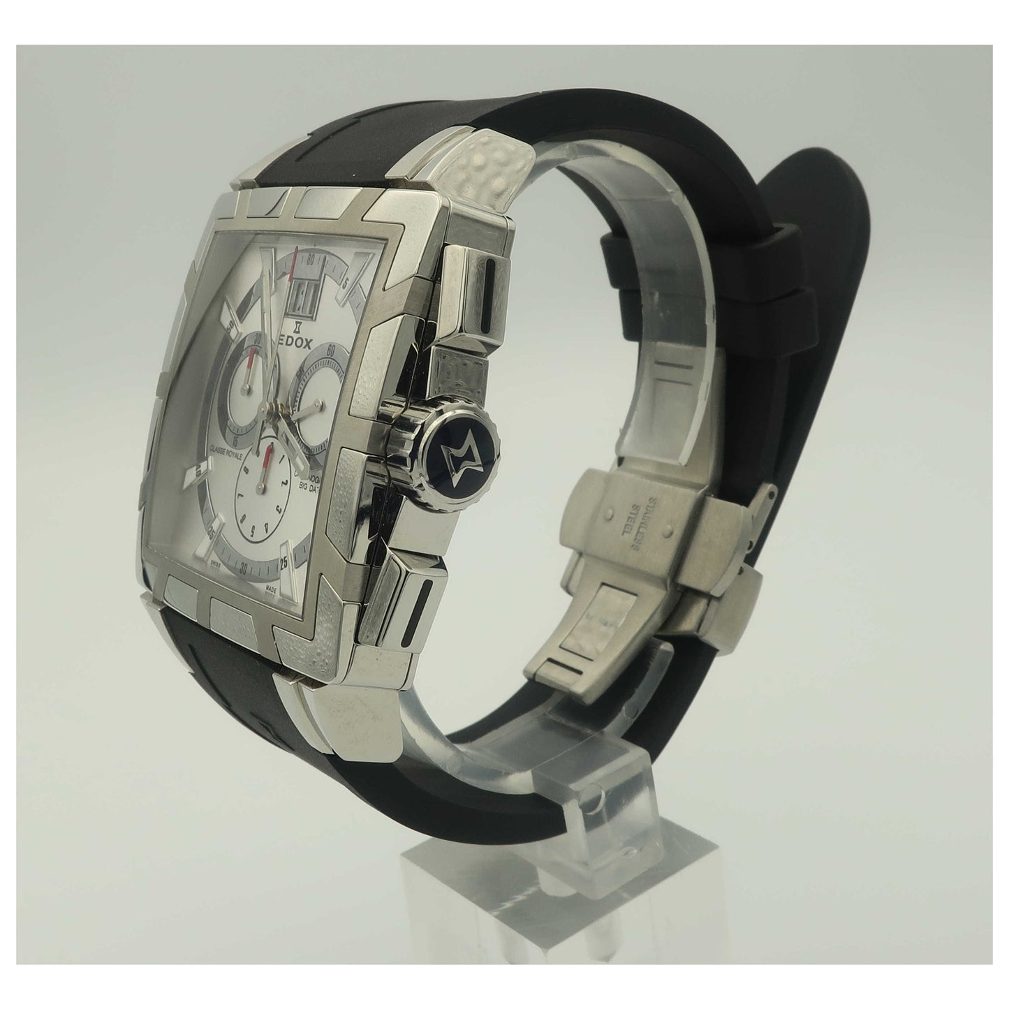Edox Classe Royale Men's Swiss Quartz (Battery-Powered) Watch 10013-3-AIN-PO - Image #4