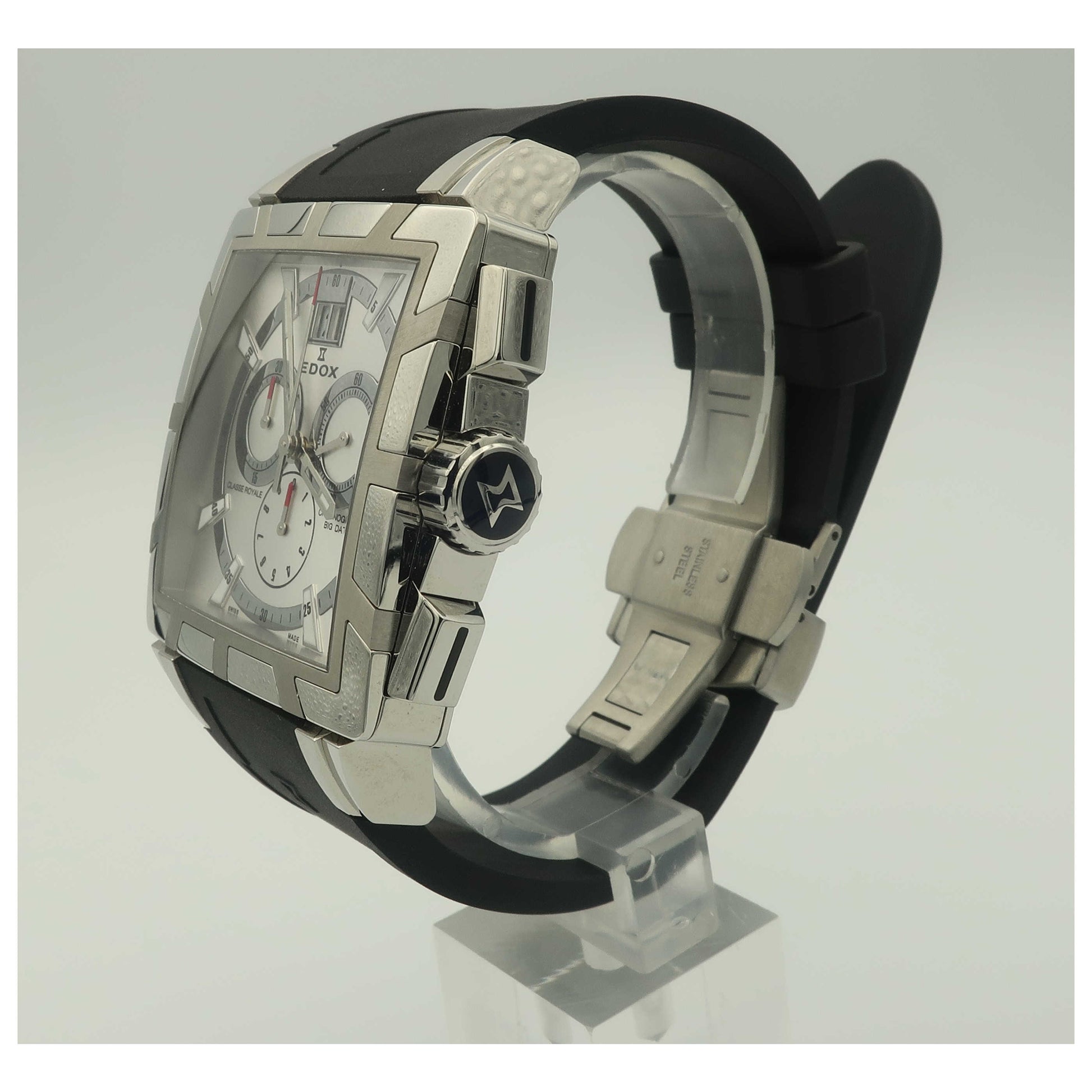 Edox Classe Royale Men's Swiss Quartz (Battery-Powered) Watch 10013-3-AIN-PO - Image #4