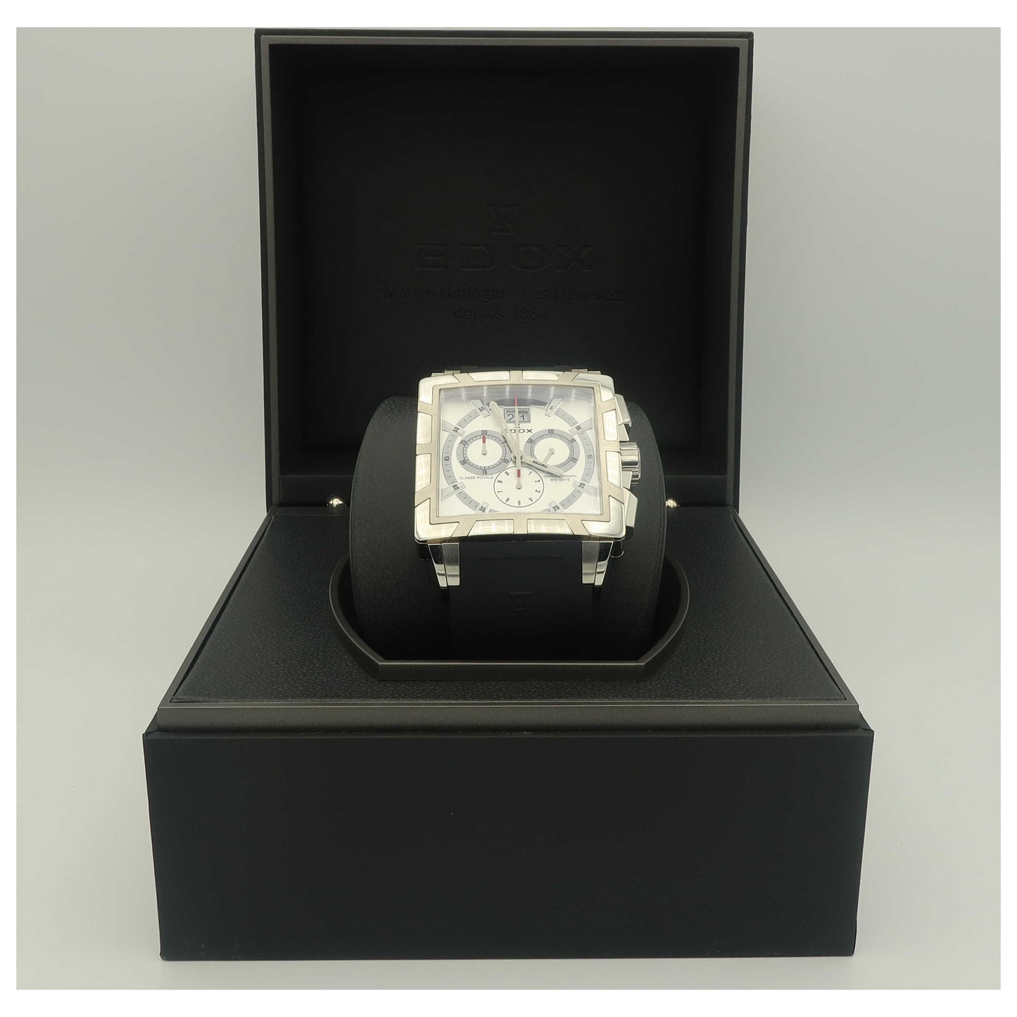 Edox Classe Royale Men's Swiss Quartz (Battery-Powered) Watch 10013-3-AIN-PO - Image #6