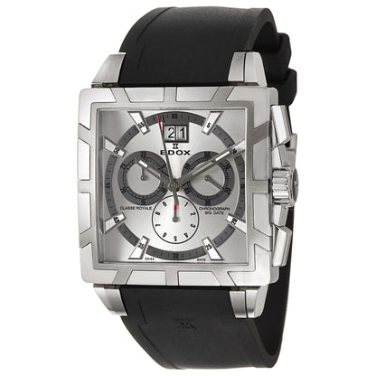 Front view of Edox Classe Royale Men's Swiss Quartz (Battery-Powered) Watch 10013-3-AIN