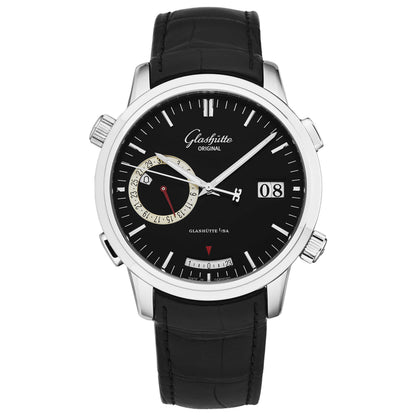 Front view of Glashutte Senator Men's Automatic Watch 10013020204