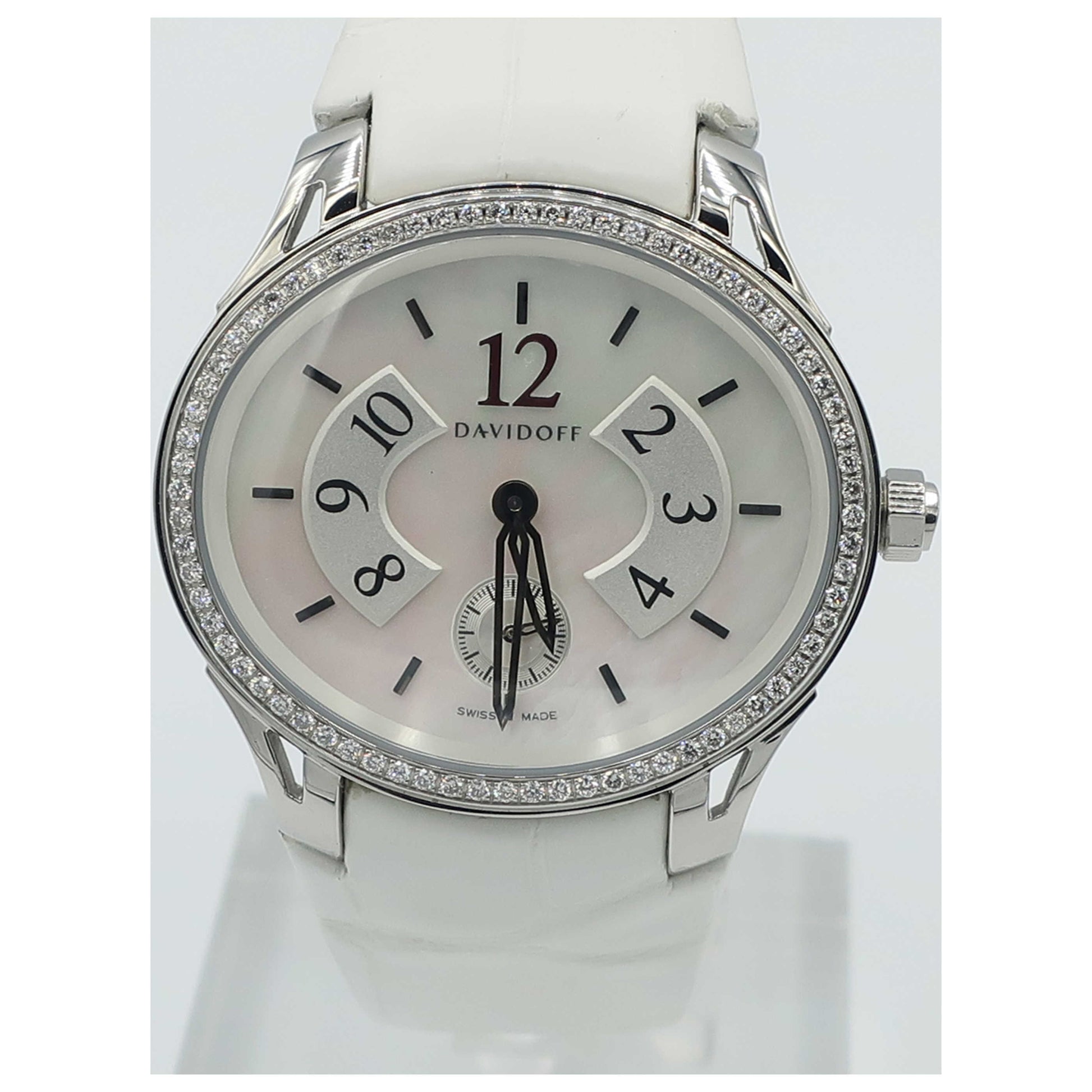 Front view of Davidoff Very Zino Women's Swiss Quartz (Battery-Powered) Watch 10017-SD2