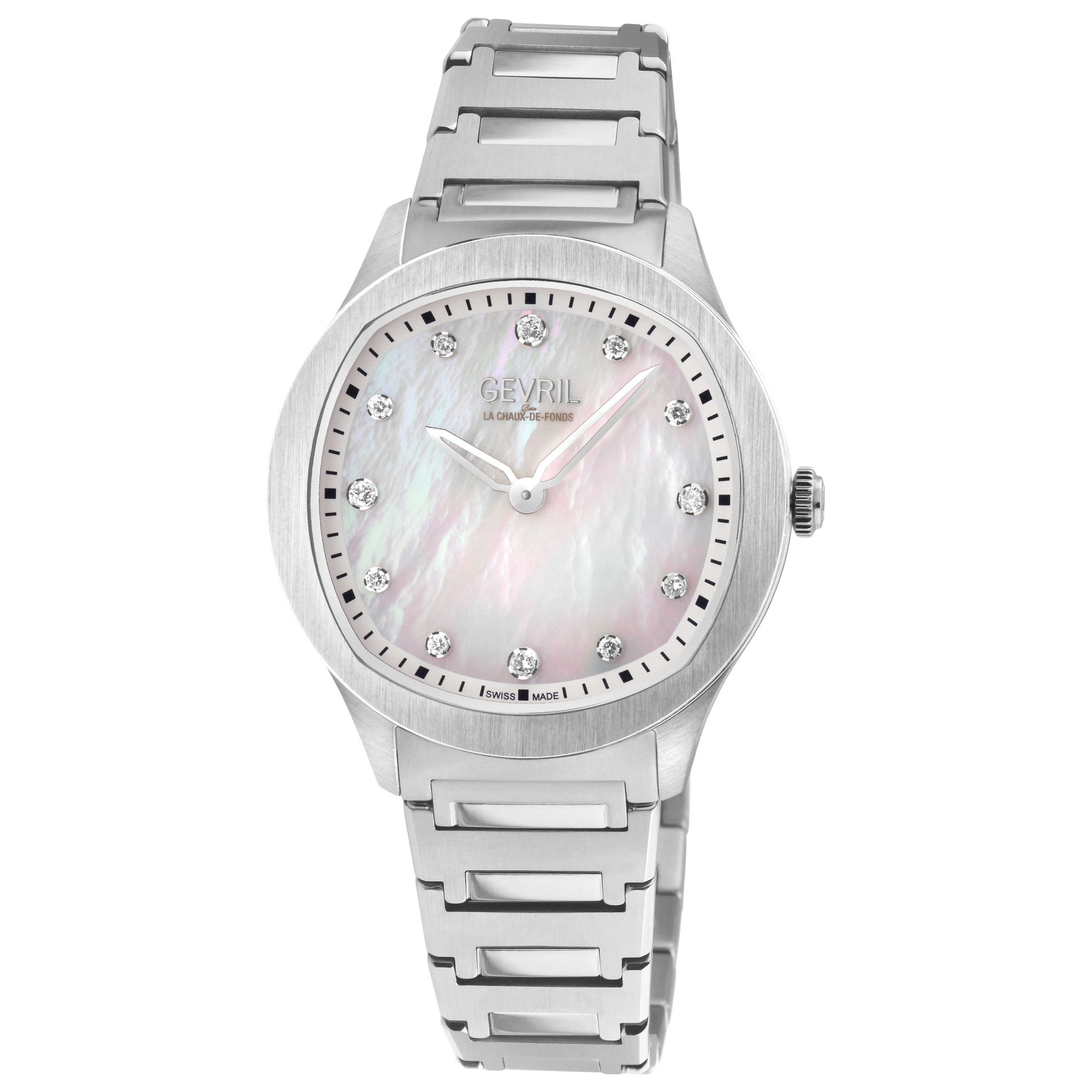 Front view of Gevril Morcote Women's Quartz Watch 10041B
