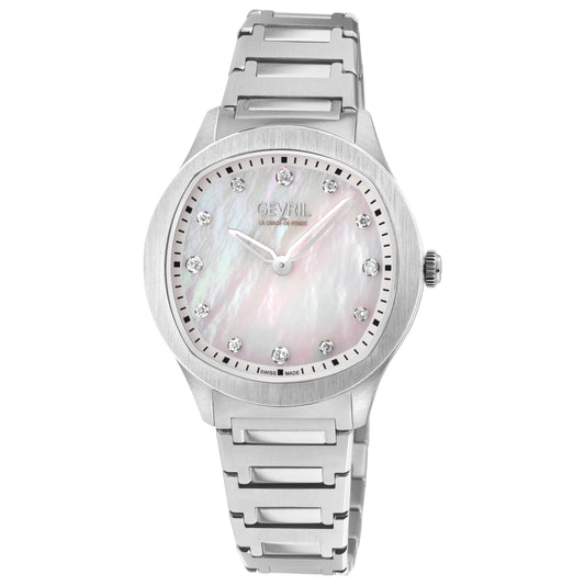 Front view of Gevril Morcote Women's Quartz Watch 10041B