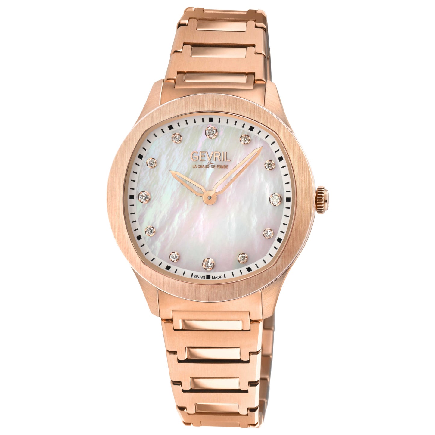 Front view of Gevril Morcote Women's Quartz Watch 10051B
