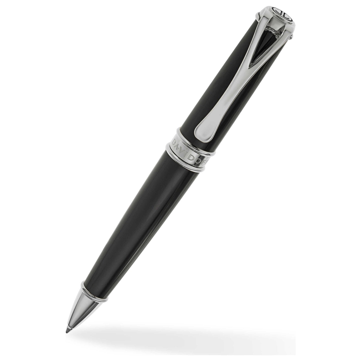 Front view of Davidoff Leather Instruments Very Zino Pens Men's Pen 10056