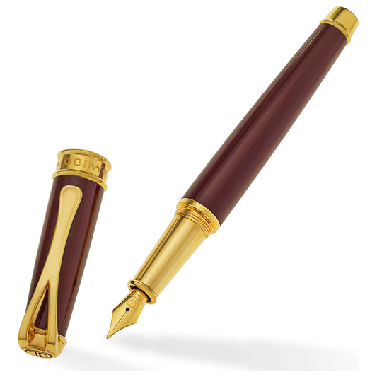 Front view of Davidoff Leather Instruments Very Zino Pens Men's Pen 10059