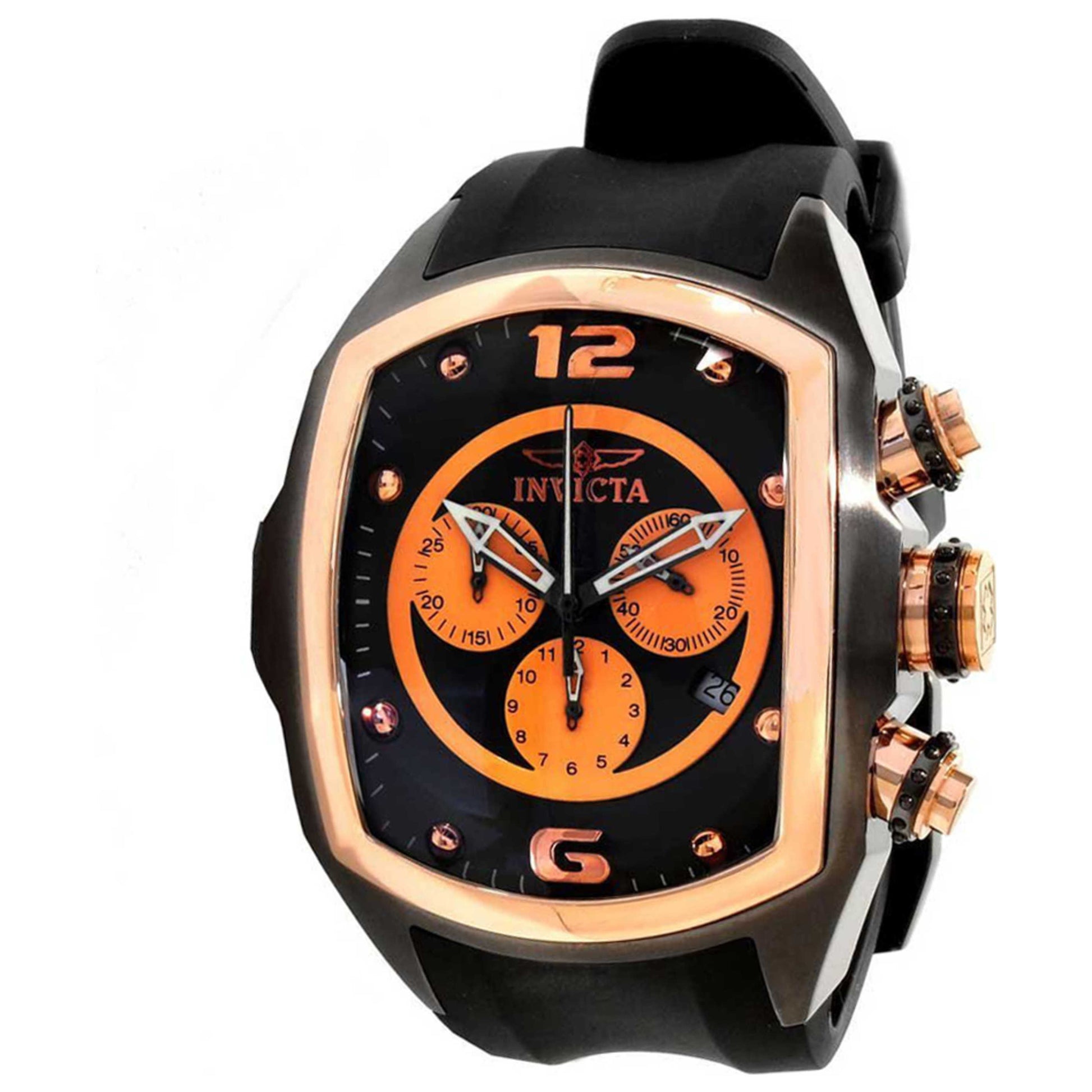Front view of Invicta Lupah Men's Quartz Watch 10065