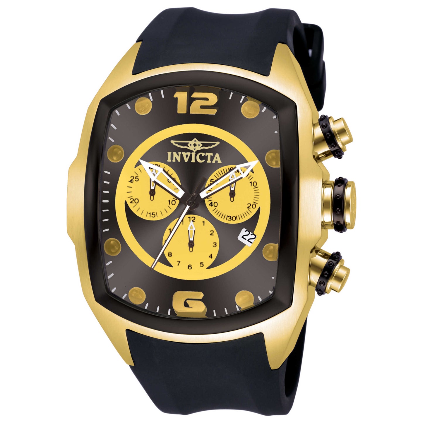 Front view of Invicta Lupah Men's Quartz Watch 10067
