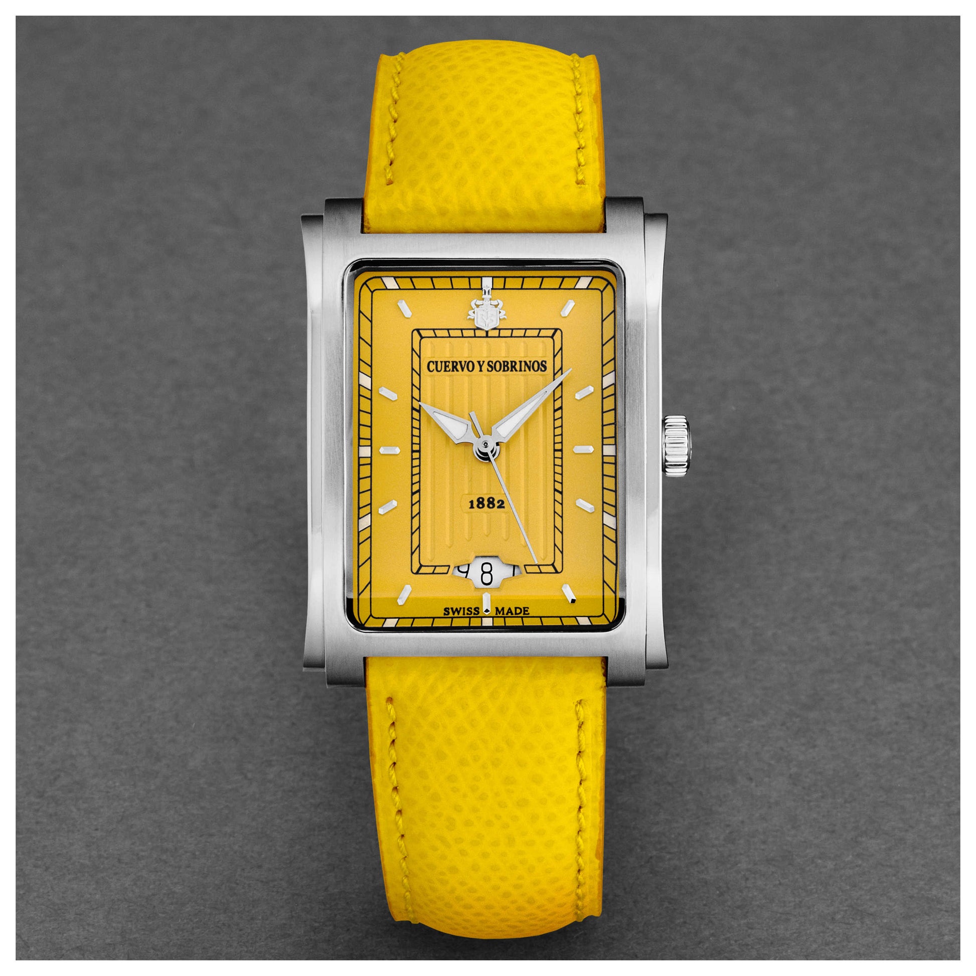 Cuervo y Sobrinos Prominente Men's Automatic Watch 1015.1YE - Image #3