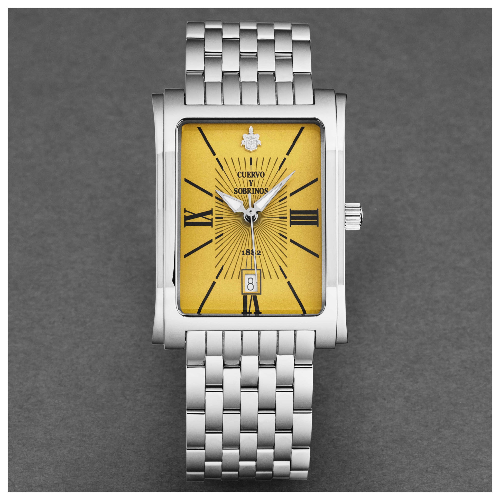 Cuervo y Sobrinos Prominente Men's Quartz Watch 1016.1YE - Image #3