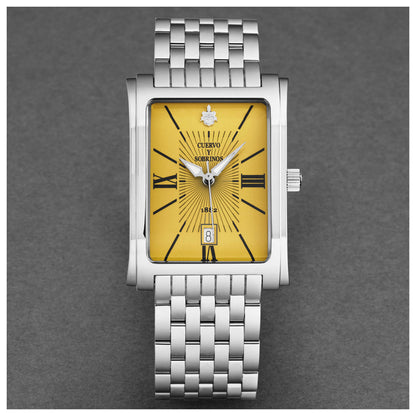 Cuervo y Sobrinos Prominente Men's Quartz Watch 1016.1YE - Image #3