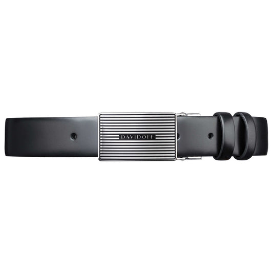 Front view of Davidoff Leather Goods Classic Belts Men's Belt 10196