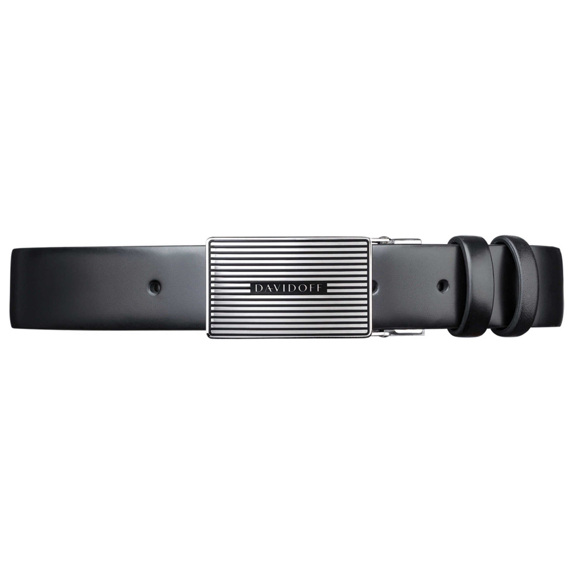 Front view of Davidoff Leather Goods Classic Belts Men's Belt 10197