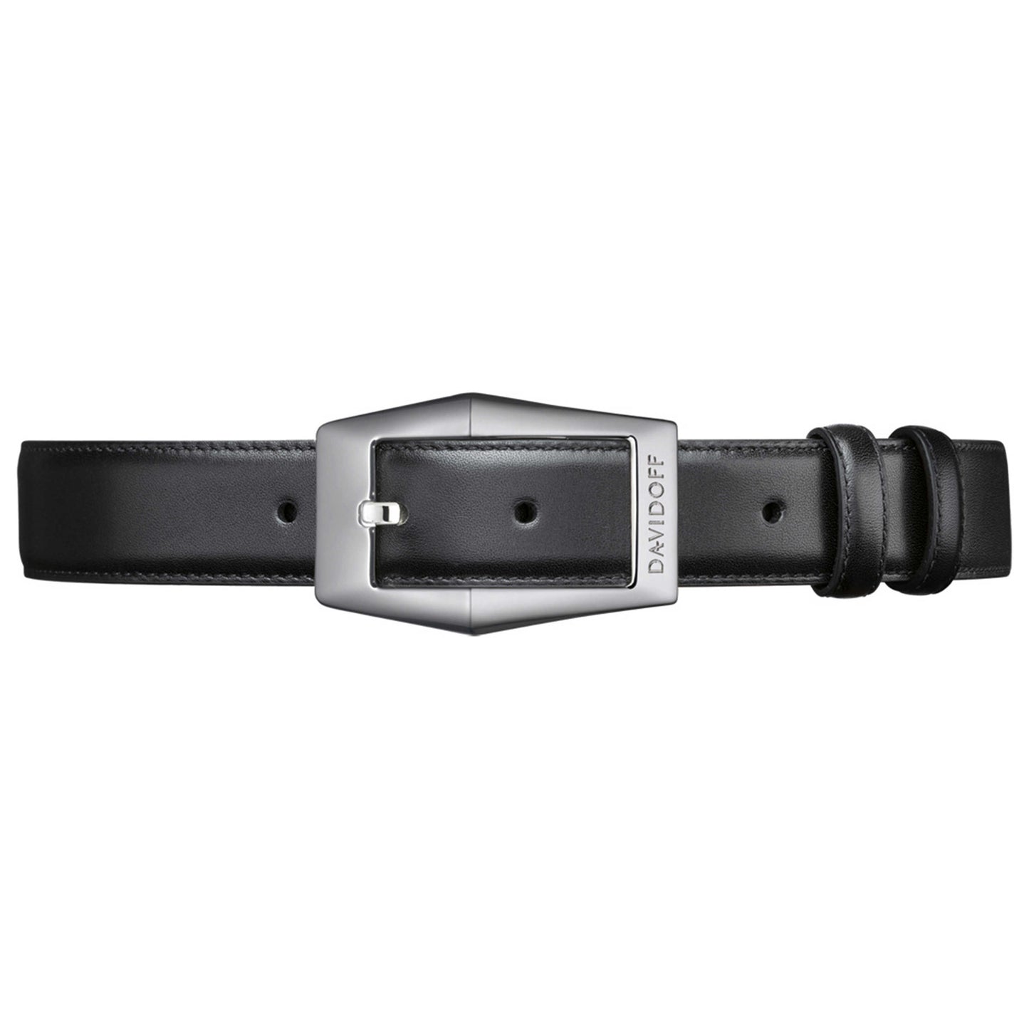 Front view of Davidoff Leather Goods Classic Belts Men's Belt 10205