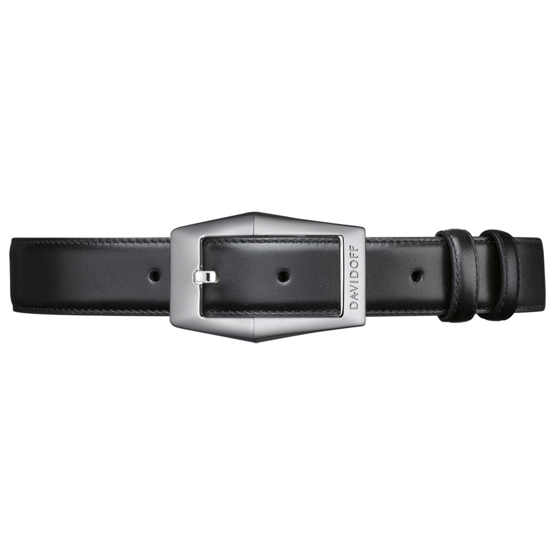 Front view of Davidoff Leather Goods Classic Belts Men's Belt 10205