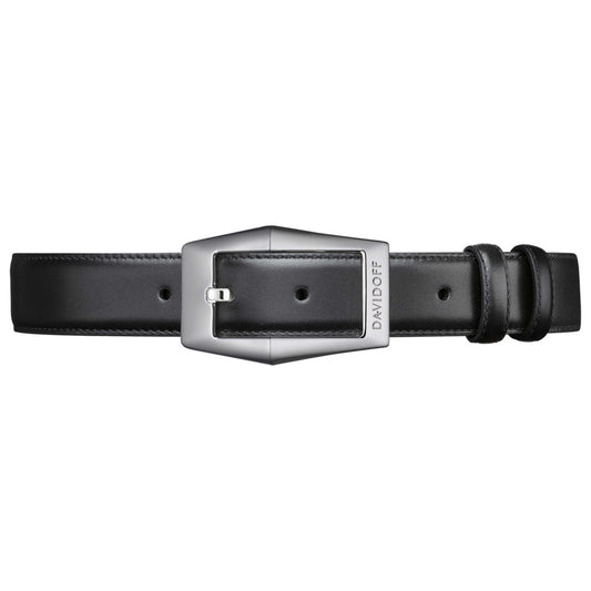 Front view of Davidoff Leather Goods Classic Belts Men's Belt 10207