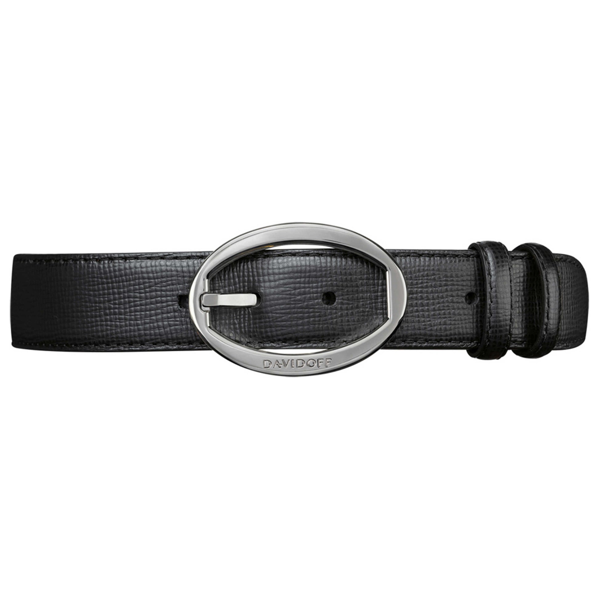 Front view of Davidoff Leather Goods Classic Belts Men's Belt 10209