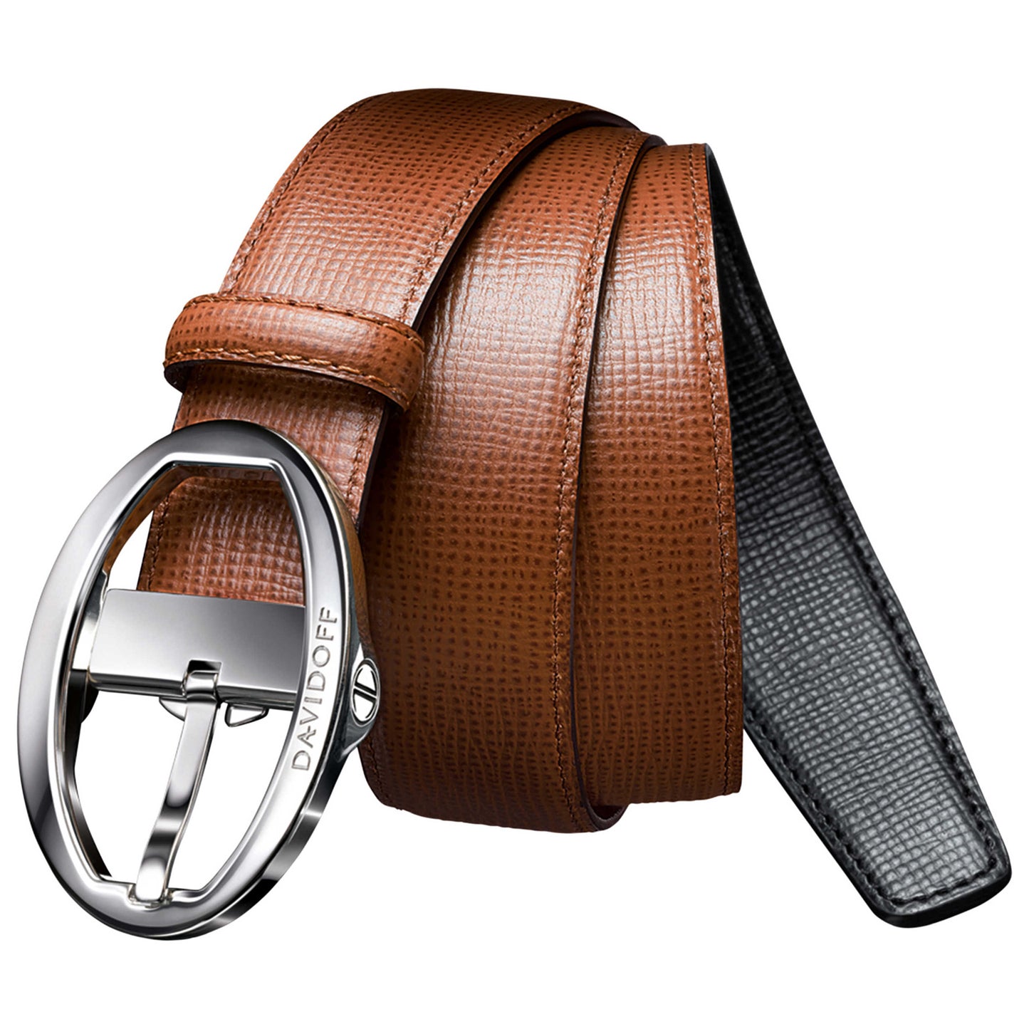 Davidoff Leather Goods Classic Belts Men's Belt 10209 - Image #8