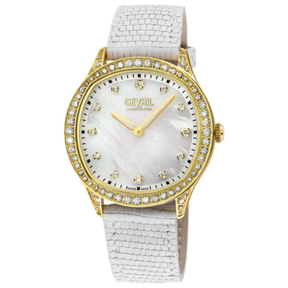 Front view of Gevril Morcote Diamond Women's Quartz Watch 10221