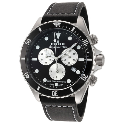 Front view of Edox SkyDiver Men's Quartz Watch 10238-3NC-NIA