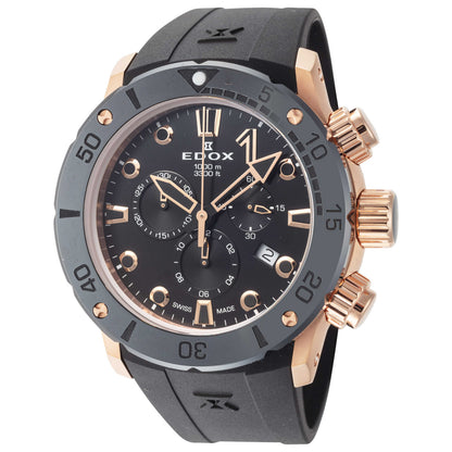 Front view of Edox CO-1 Men's Quartz Watch 10242-TINR-NIR