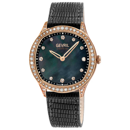 Front view of Gevril Morcote Diamond Women's Quartz Watch 10257