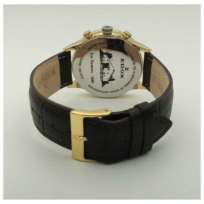 Edox Les Vauberts Men's Swiss Quartz (Battery-Powered) Watch 10408-37JA-ABD-PO - Image #2