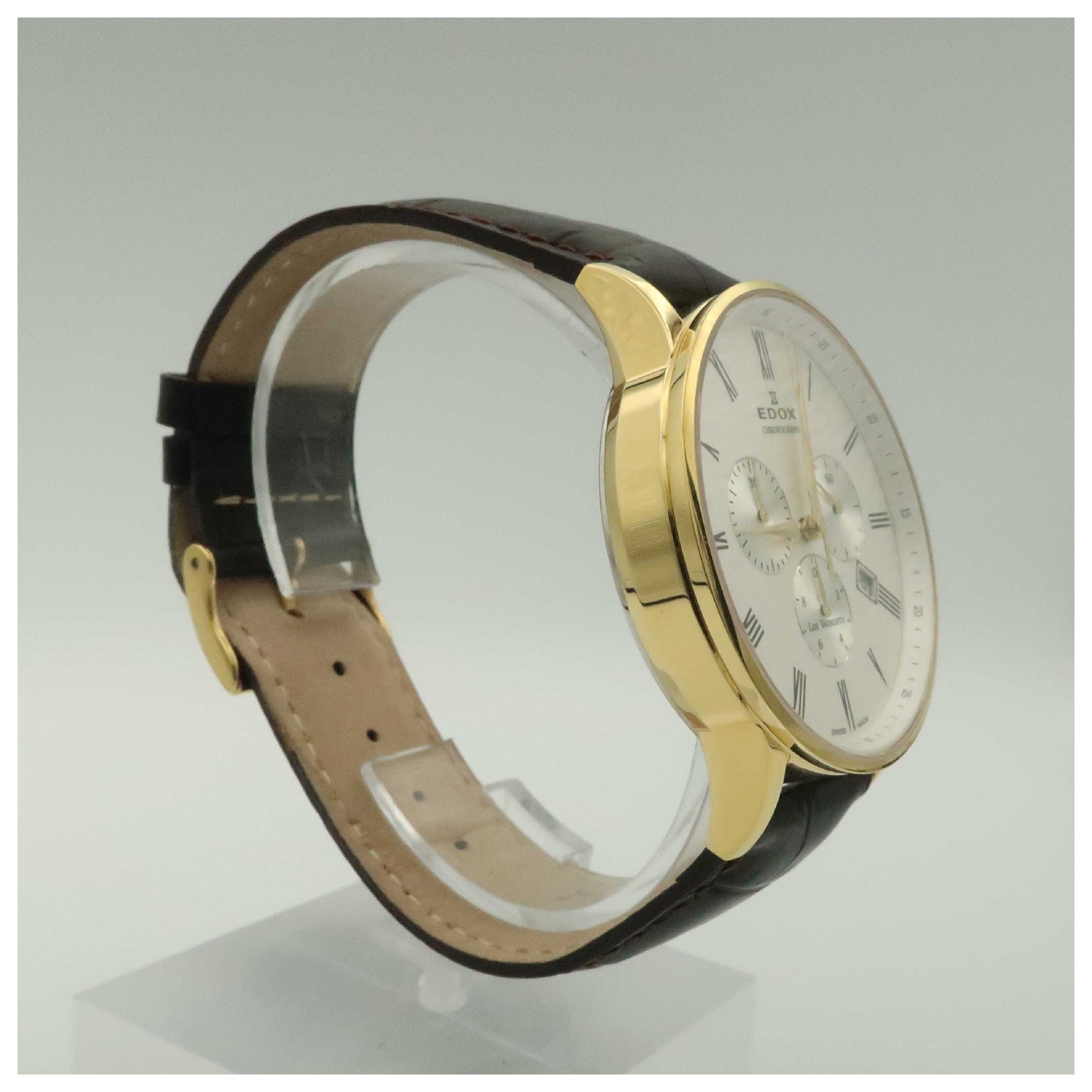 Edox Les Vauberts Men's Swiss Quartz (Battery-Powered) Watch 10408-37JA-ABD-PO - Image #3