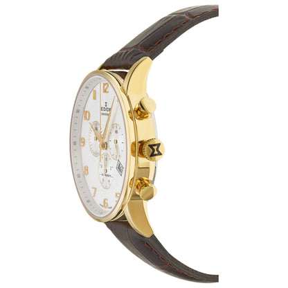 Edox Les Vauberts Men's Swiss Quartz (Battery-Powered) Watch 10408-37JA-ABD - Image #4
