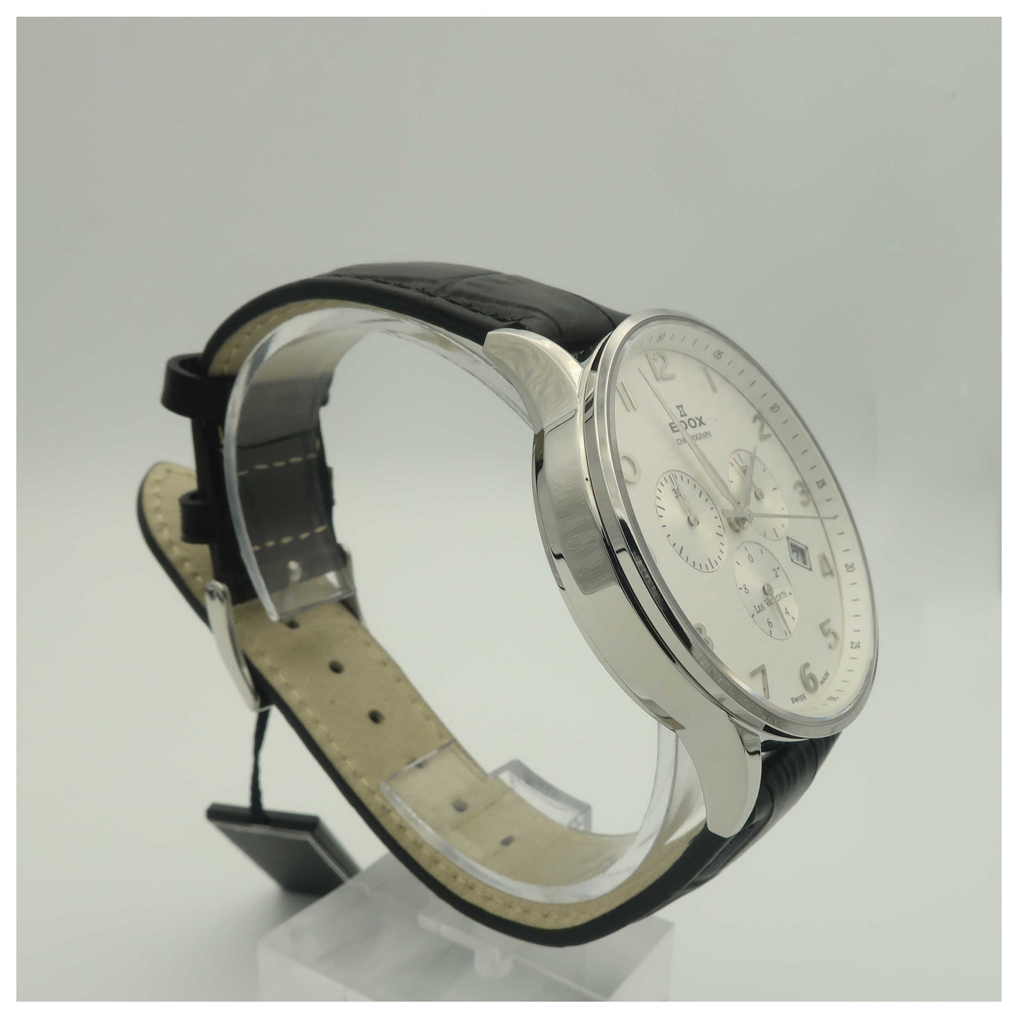 Edox Les Vauberts Men's Swiss Quartz (Battery-Powered) Watch 10408-3A-ABN-PO - Image #3