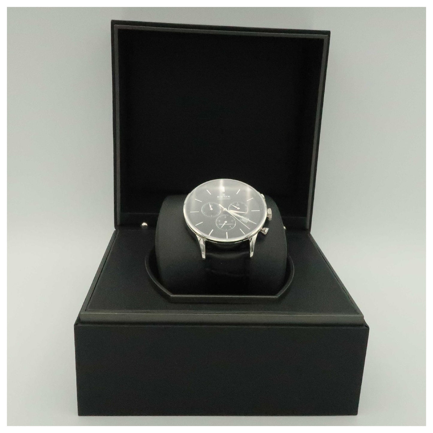 Edox Les Vauberts Men's Swiss Quartz (Battery-Powered) Watch 10408-3N-NIN-PO - Image #6