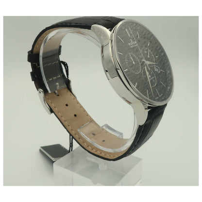 Edox Les Vauberts Men's Swiss Quartz (Battery-Powered) Watch 10408-3N-NIN-SDV - Image #3