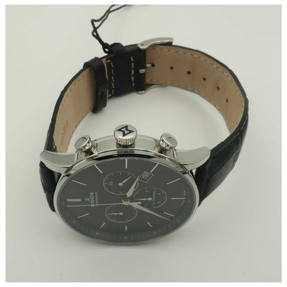 Edox Les Vauberts Men's Swiss Quartz (Battery-Powered) Watch 10408-3N-NIN-SDV - Image #8