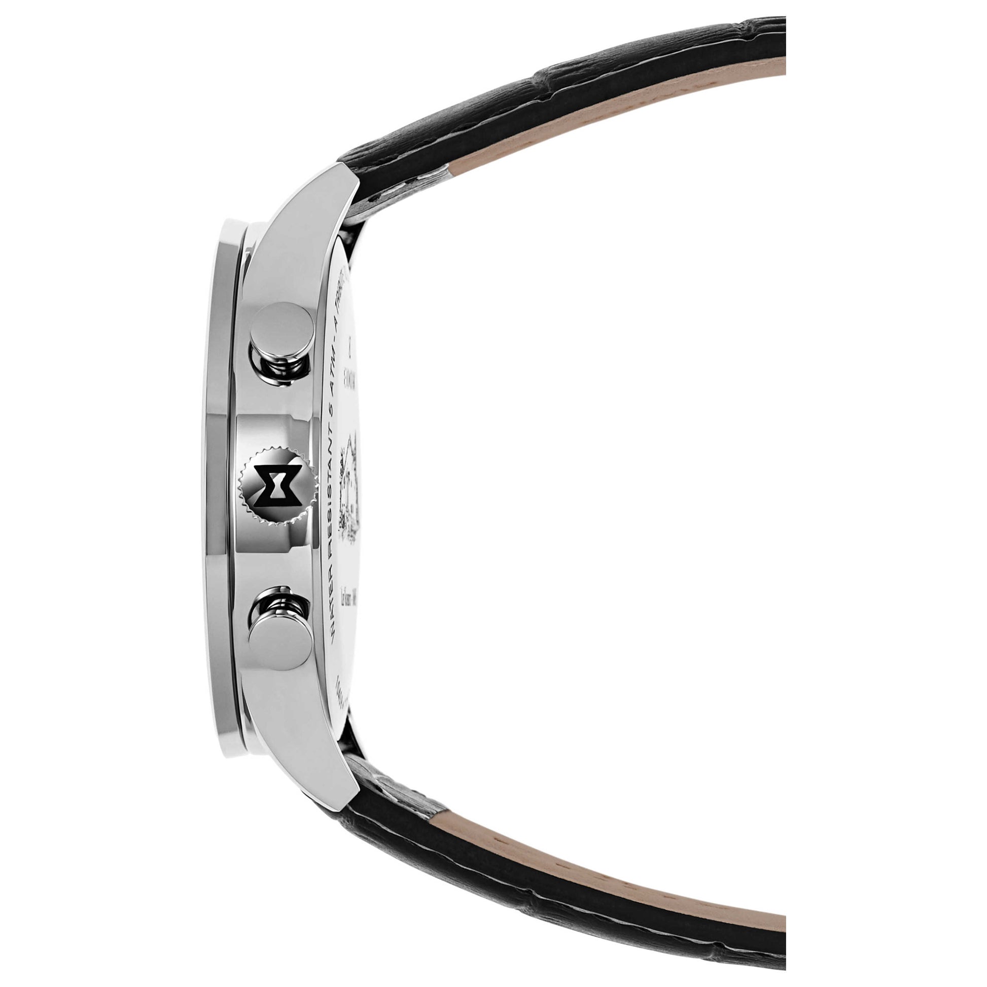 Edox Les Vauberts Men's Swiss Quartz (Battery-Powered) Watch 10408-3N-NIN - Image #4
