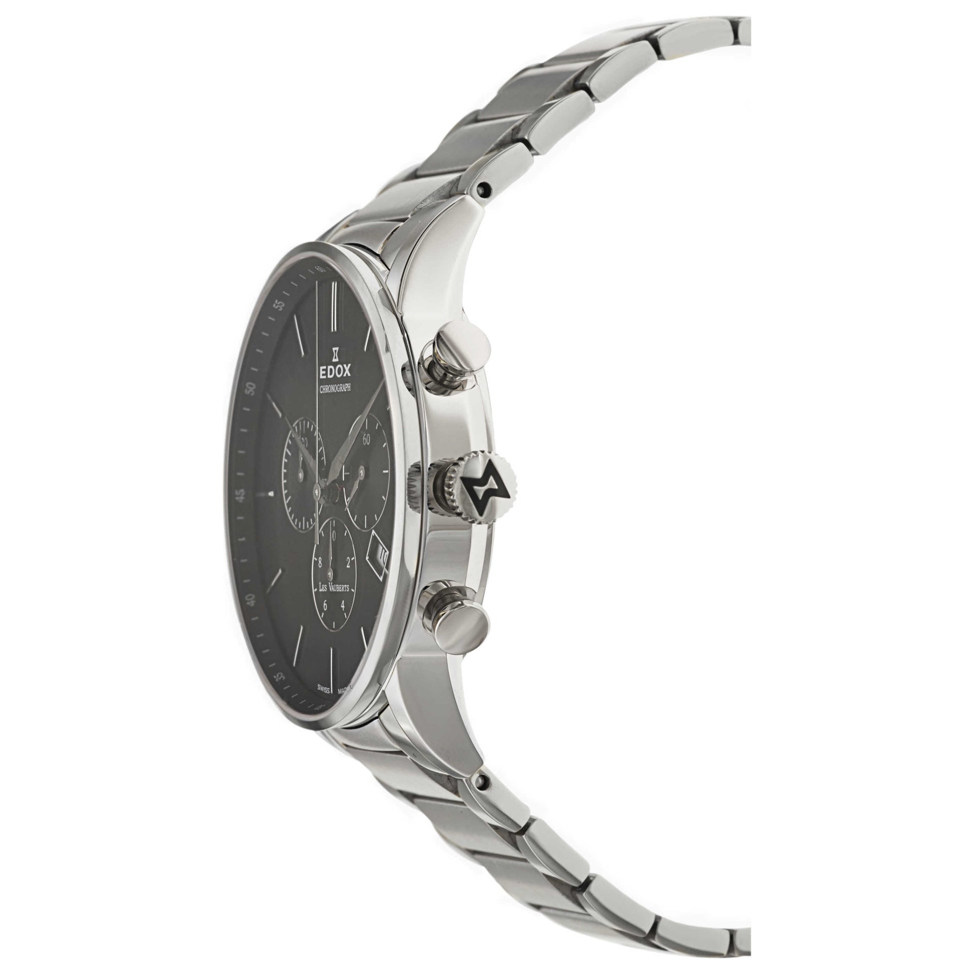 Edox Les Vauberts Men's Swiss Quartz (Battery-Powered) Watch 10409-3N-NIN - Image #4