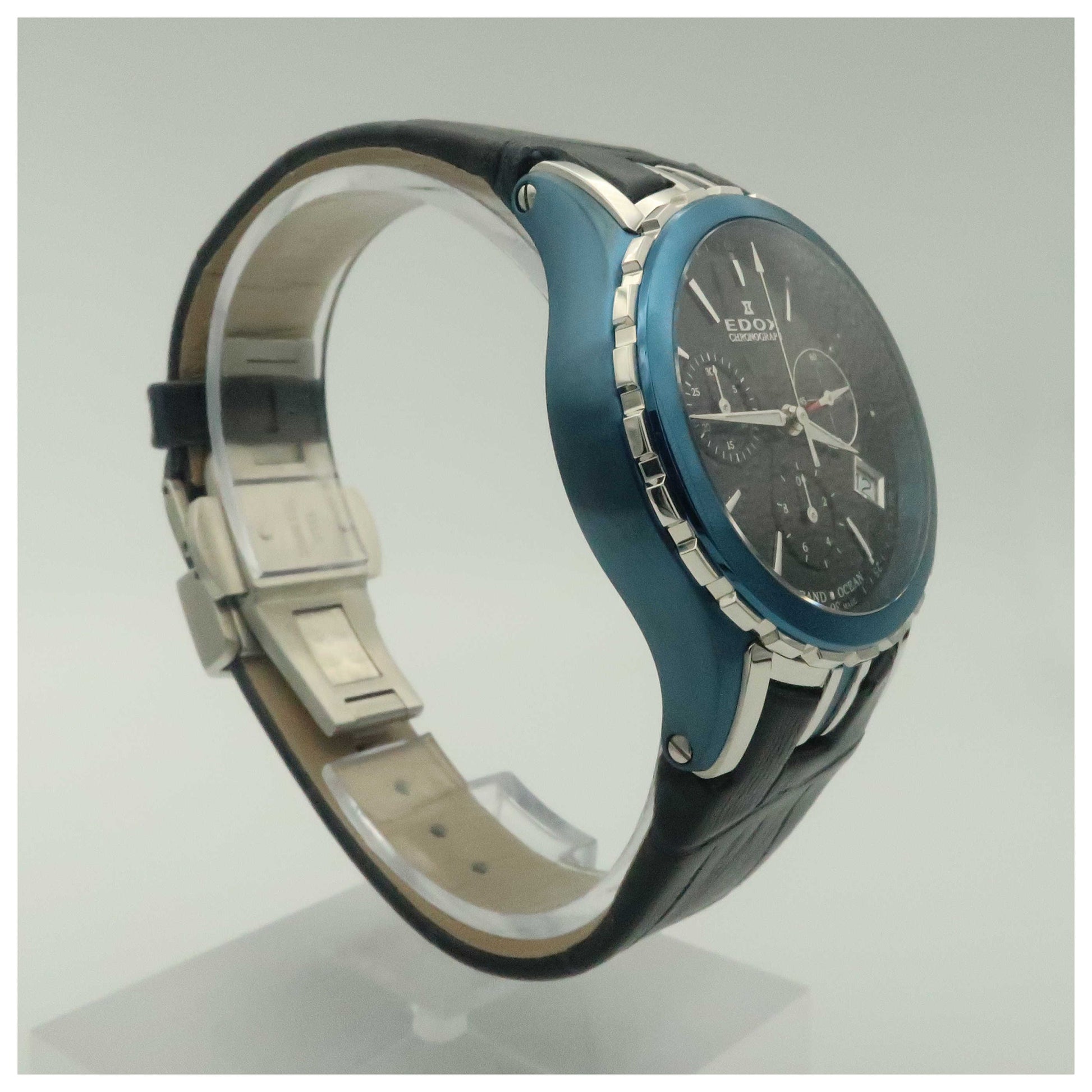 Edox Grand Ocean Women's Swiss Quartz (Battery-Powered) Watch 10410-357B-BUIN-PO - Image #3