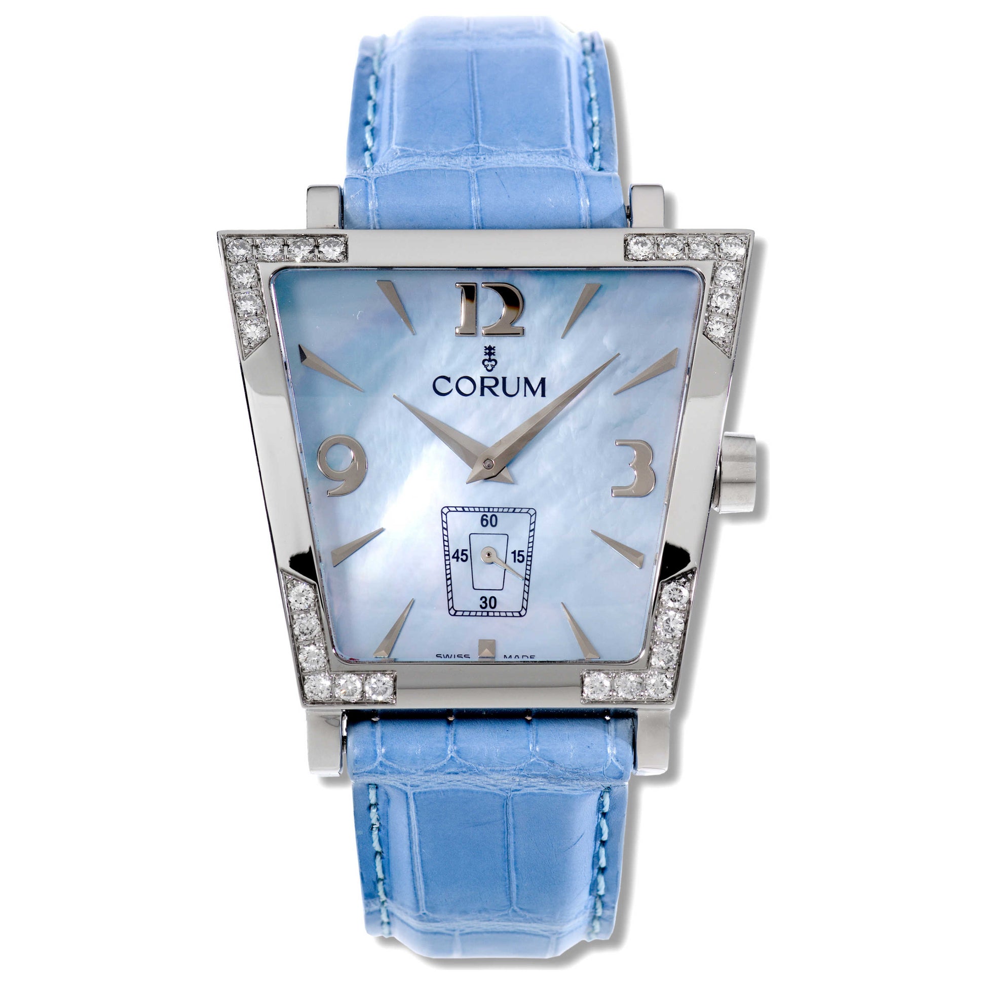 Front view of Corum Trapeze Women's Watch 106-405-47-0011-PM53