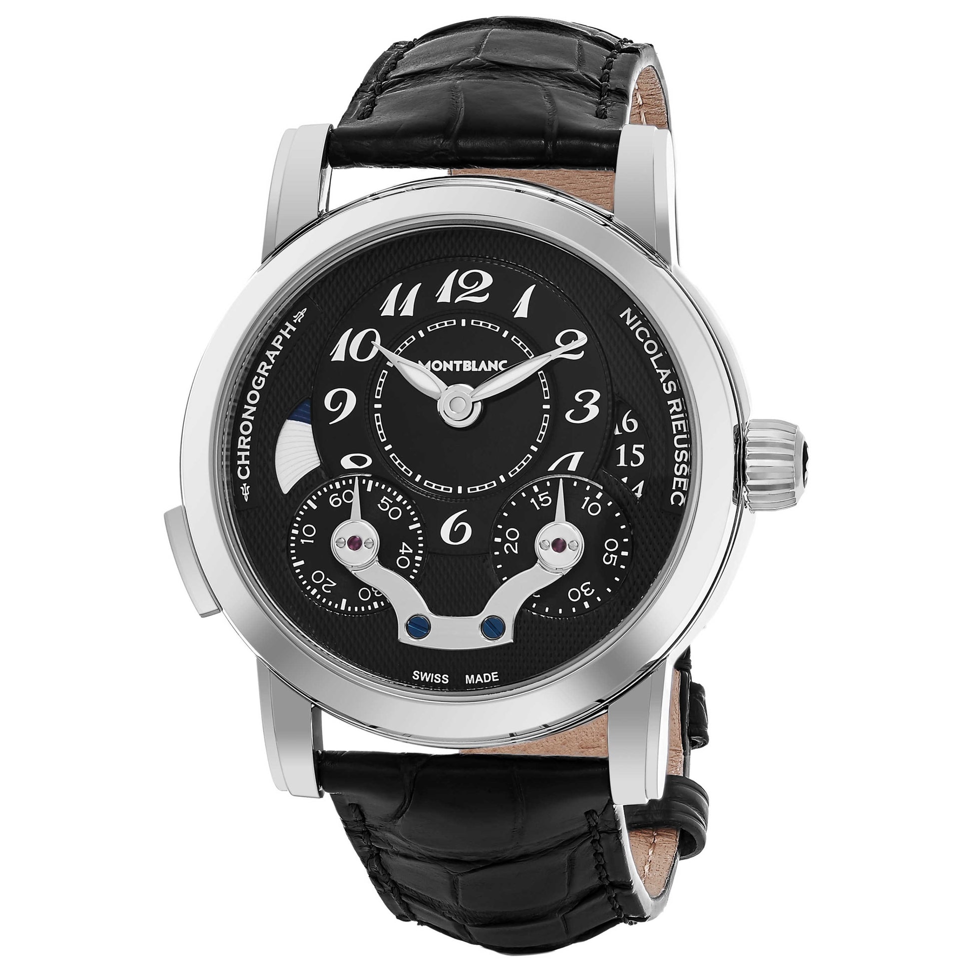 Front view of Montblanc NicolasRiesu Men's Automatic Watch 106488