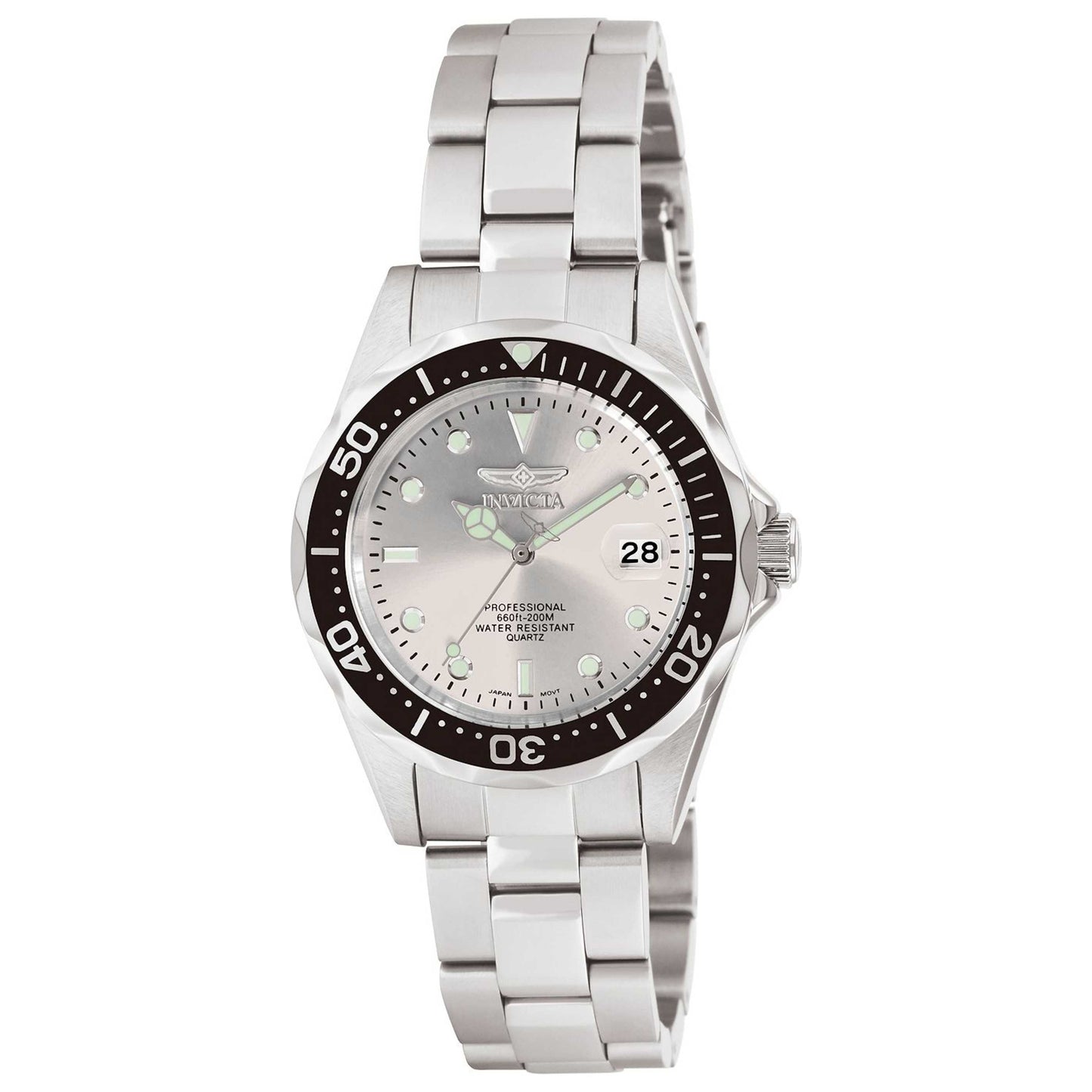 Front view of Invicta Pro Diver Men's Quartz Watch 10662