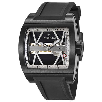 Front view of Corum Ti-Bridge Men's Manual-Wind Watch 107-102-94-F371-0000
