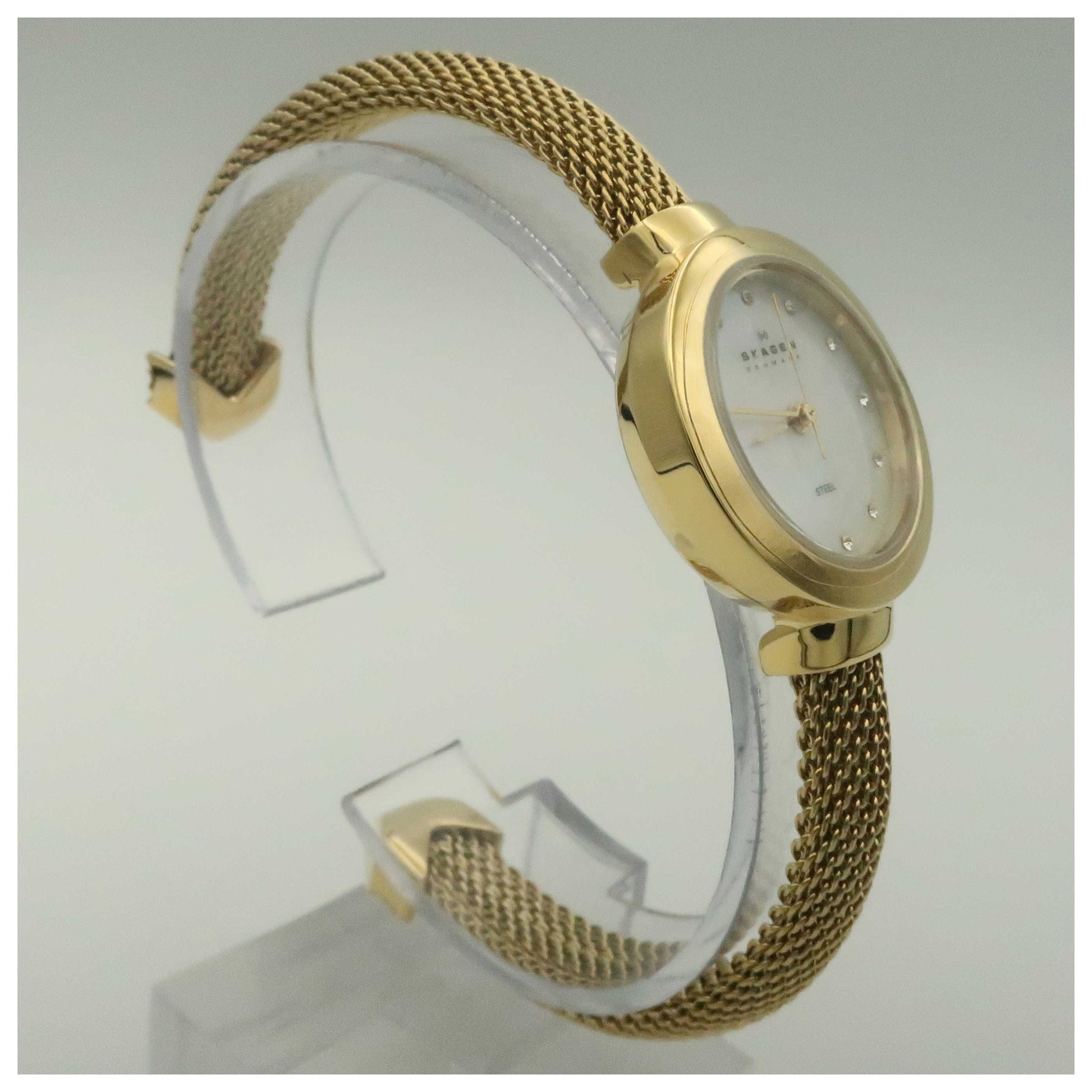 Skagen Mesh Women's Quartz Watch 107SGCG-PO - Image #3