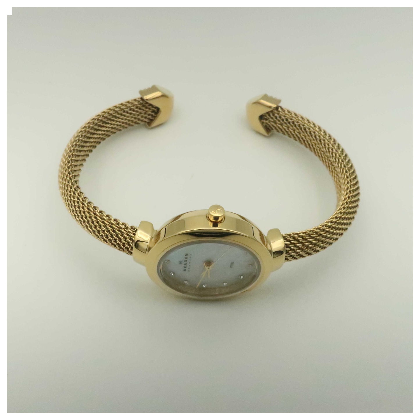 Skagen Mesh Women's Quartz Watch 107SGCG-PO - Image #8